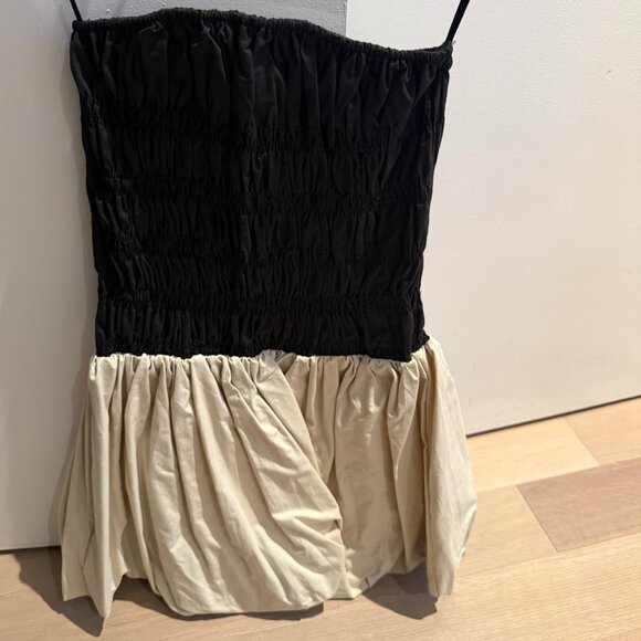 NWT DISSH STEVIE BLACK AND STONE MINI DRESS - Picture 3 of 4